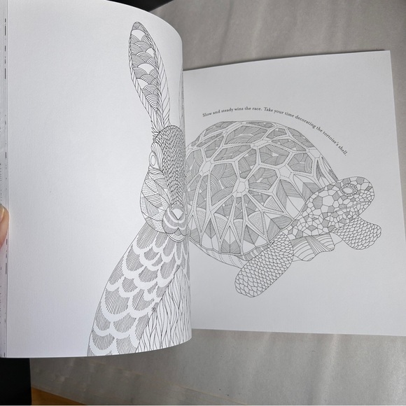 Animal Kingdom Coloring Book Intricate Designs Colour Me Draw Me Millie Marietta - Picture 8 of 9